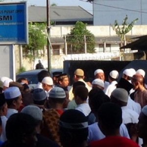 Jama'ah Padati Penyelenggaraan Sholat Iedul Fitri di Kantor DPP HASMI